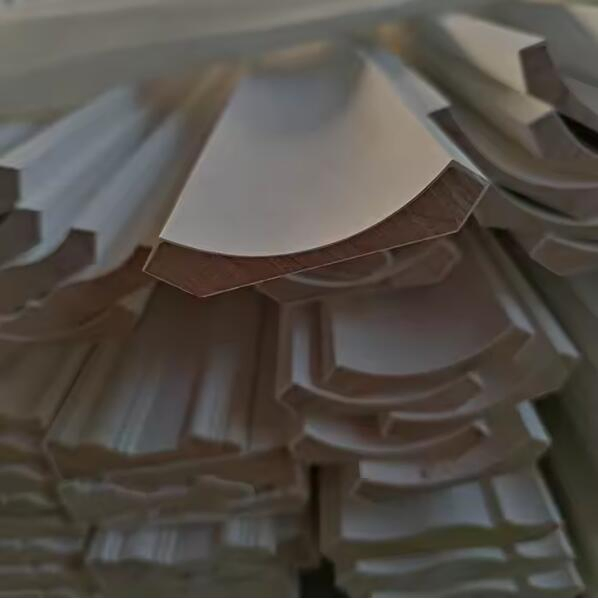 Elegant Colonial White Primed MDF Crown Moulding for Ceilings
