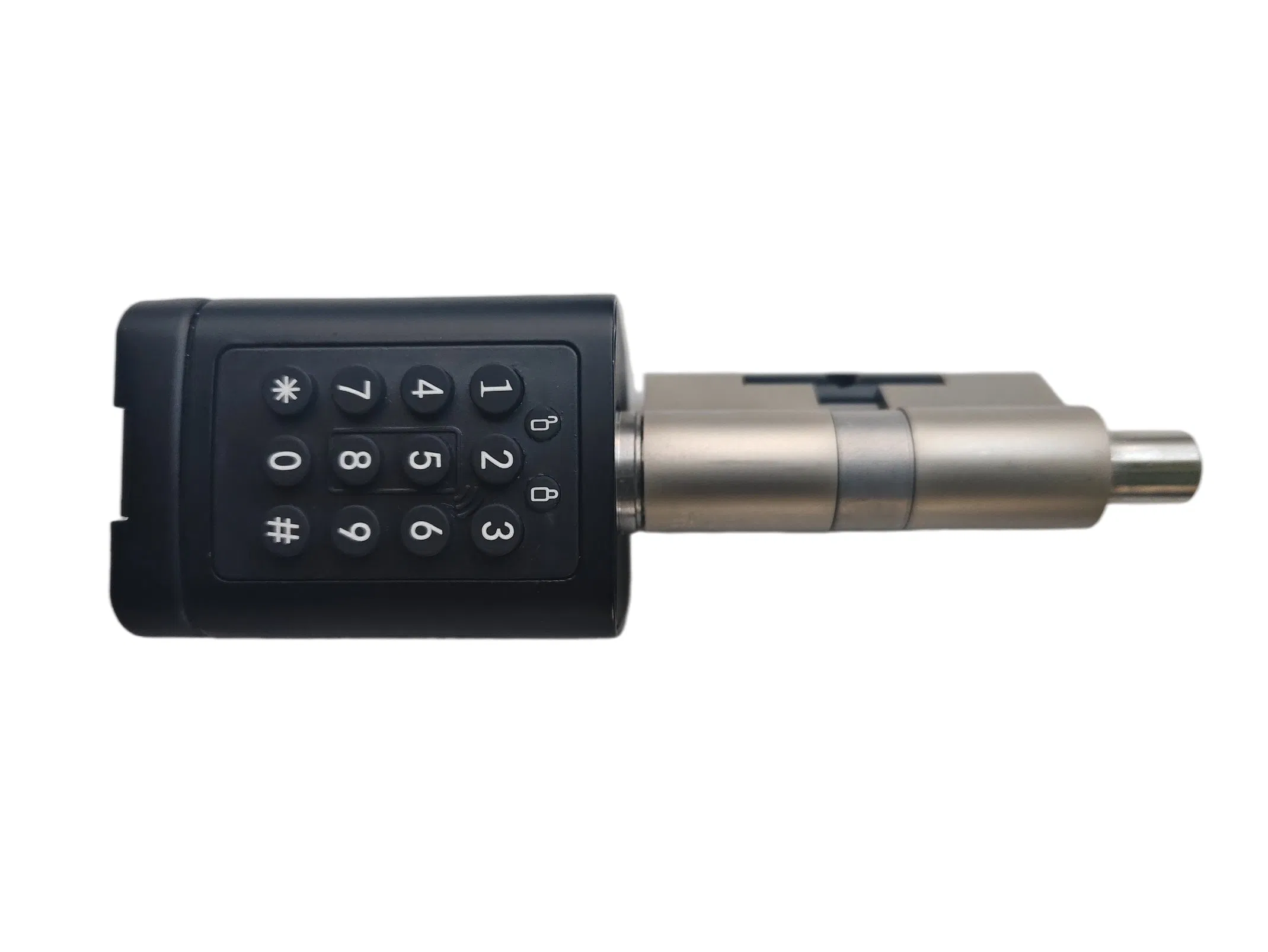 Smart Lock Cylinder Bluetooth Keyless Entry - Fingerprint RFID Card APP Unlock 60-90mm Custom Length