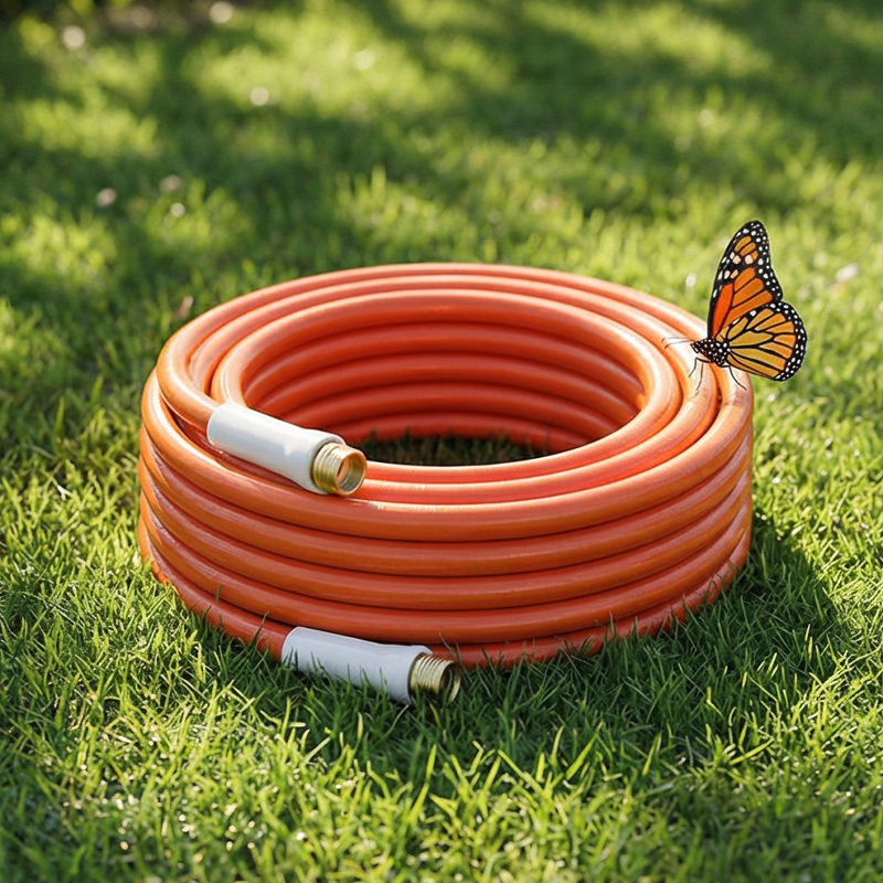 5/8 Water Hose 4 Layers 150psl Working 3/4 Brass Fittings Reach Standard Environment Flexible PVC Garden Hose Pipe with Spray