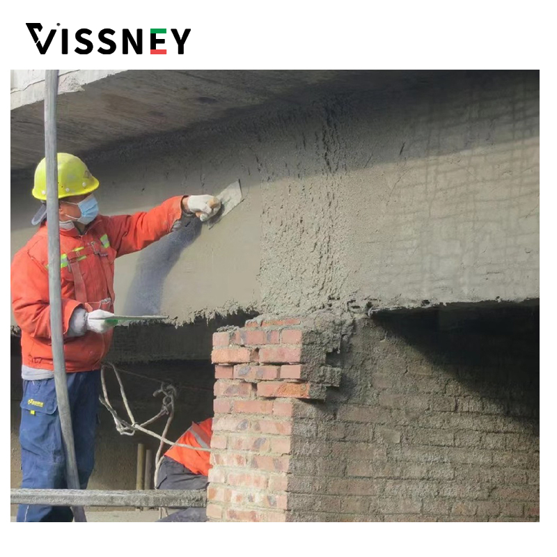 Vissney Superior Anti Crack Mortar for Efficient Repair of Damaged Concrete Walls and Floors