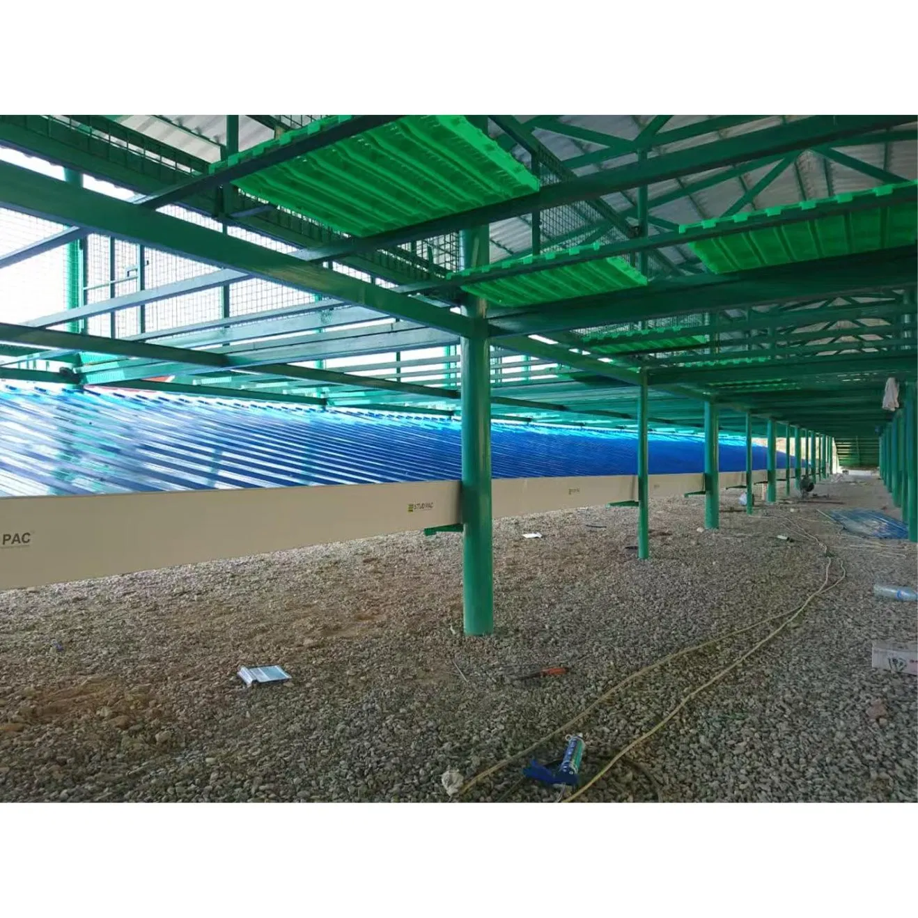 Prefabricated Steel Structure Buildings for Chicken Coop Cattle Shed Sheep Shed Farm