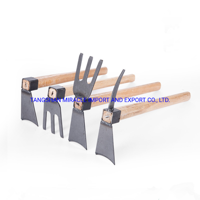 Garden Hoe China Manufacturer 2 Prong 3 Prong Carbon Steel Forged Fork Garden Hoe