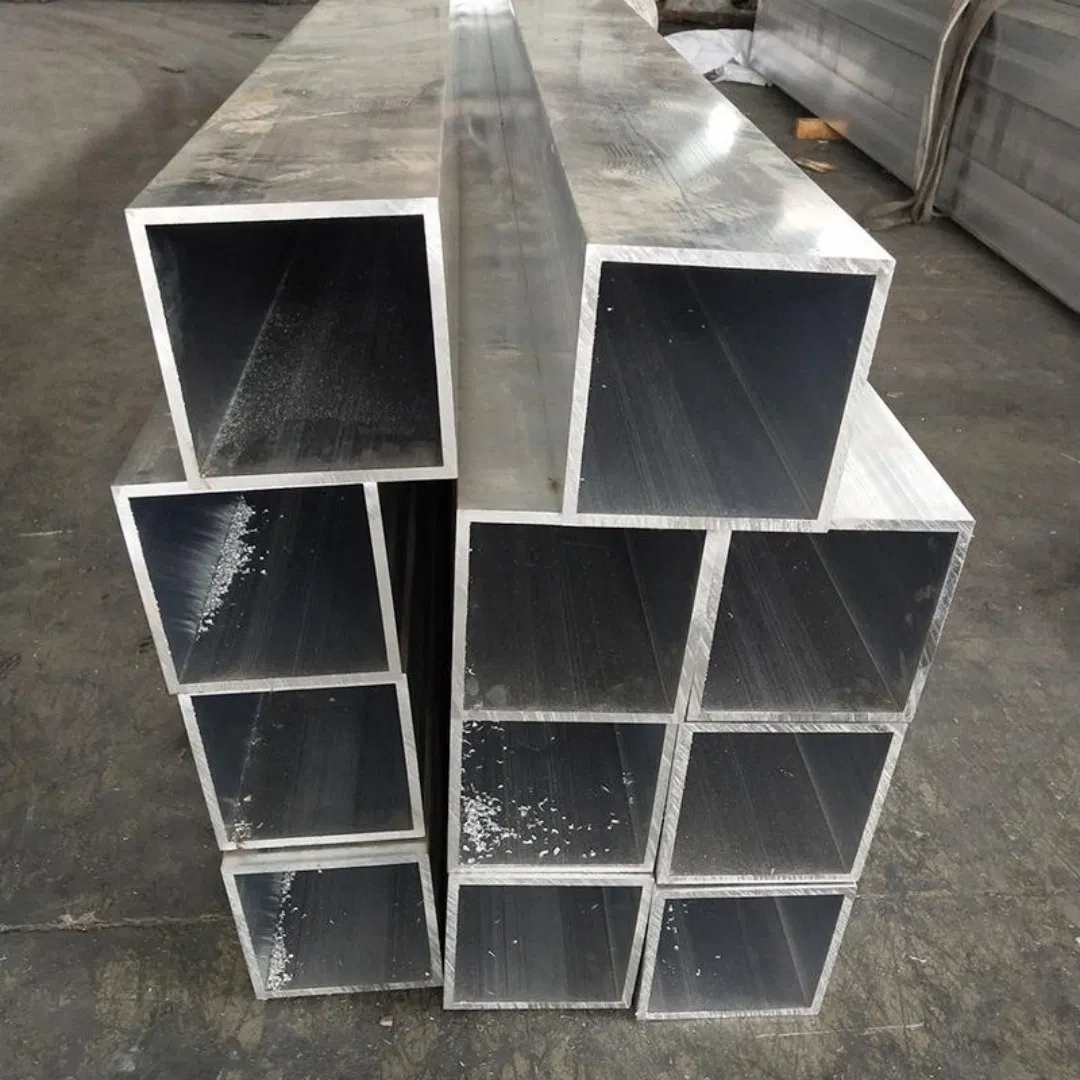 Pure Aluminum Tube 1070 Series Processing Aluminum Square Tube Source Supply