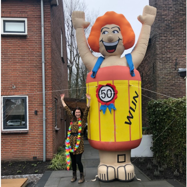 3.5m High Bier Holland Balloon, Air Blower Included Giant Inflatable Abraham Doll Balloon for Sale