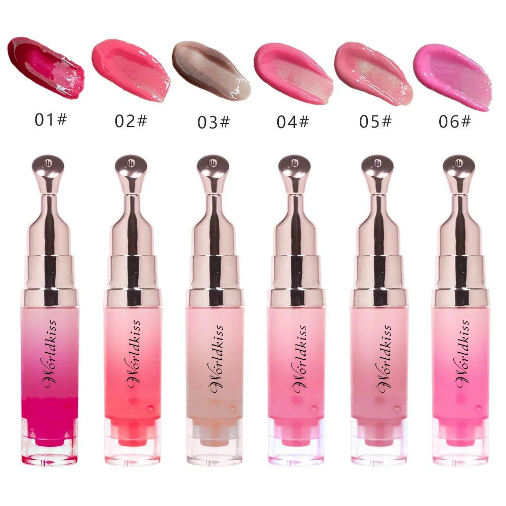 High Pigment Plumping Lip Gloss Private Label Cosmetic Makeup Lip Gloss Set