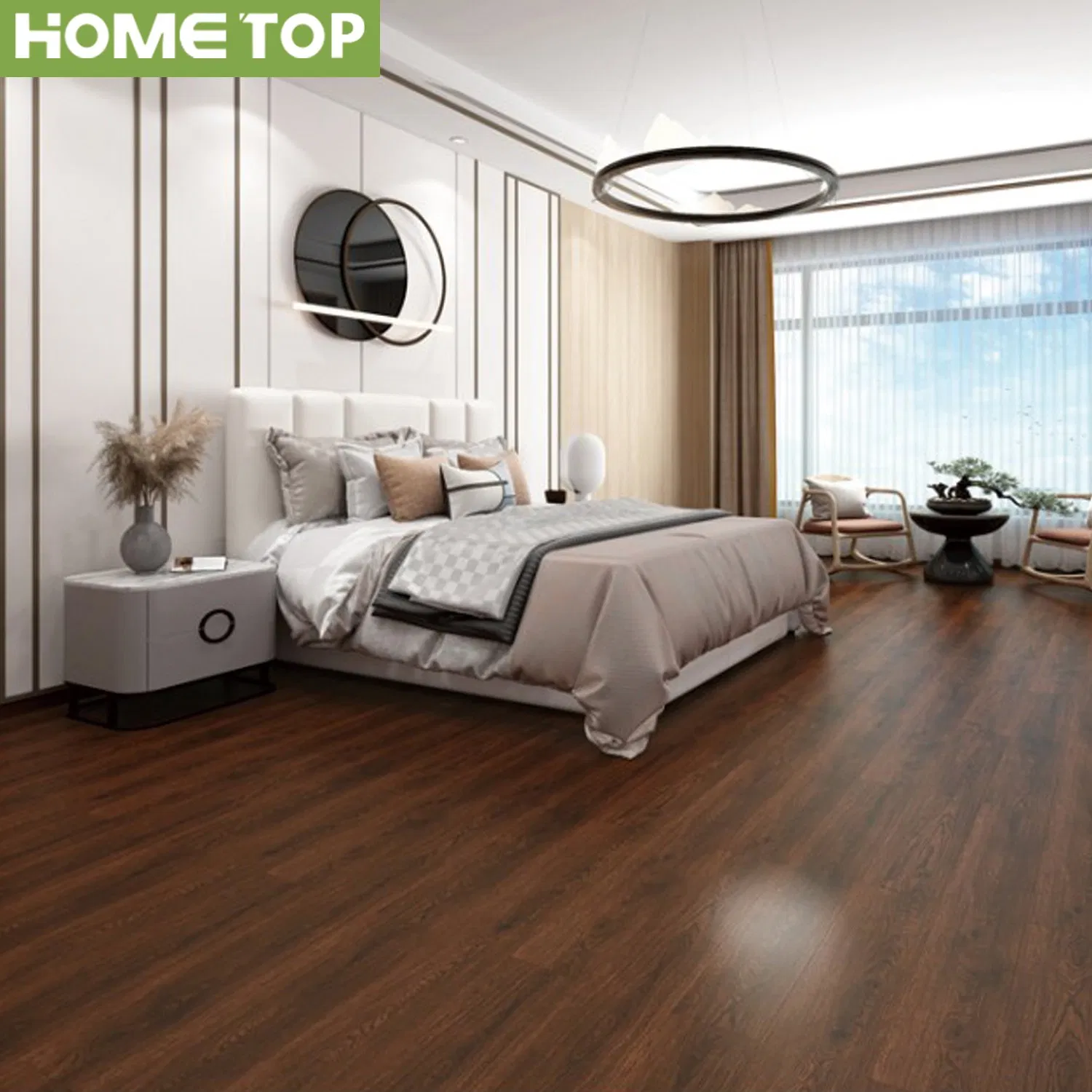 Виниловый пол SPC Unilin Click 4-6 мм, серый