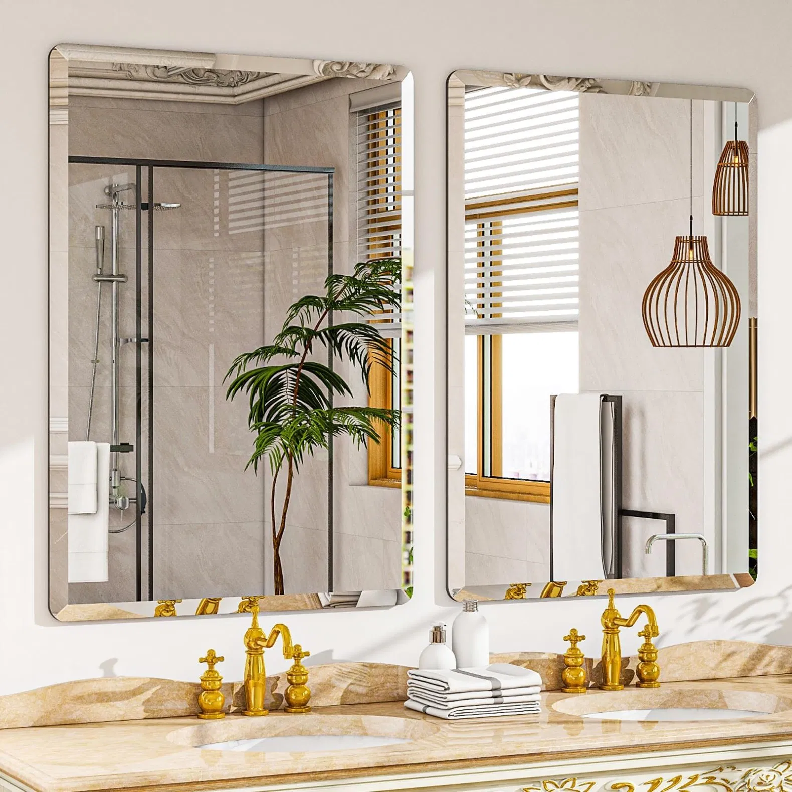 Sinoy Double Coated Clear Aluminium Mirror Glass