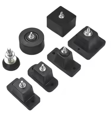 AC Outdoor Unit Mounting Base Anti-Aging Anti Vibration Rubber Mount Bracket