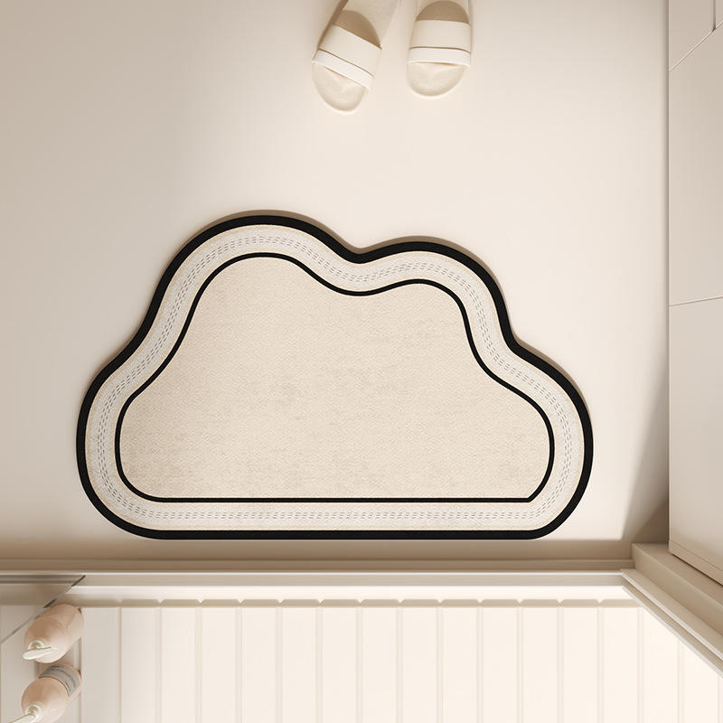 Customizable Bathroom Mats Soft Rubber Non-Slip Shower Mats Residential Bath Mat Luxury Bathrooms