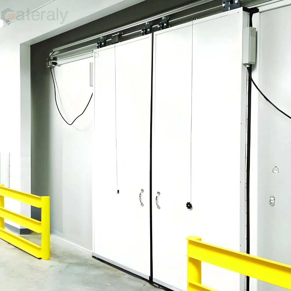 Automatic Sliding Cold Storage Door with High-Performance Design