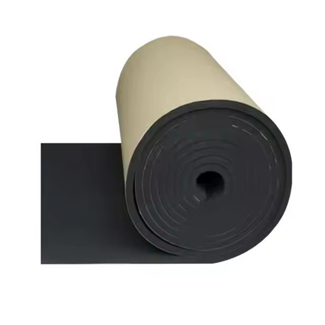 Modern 10mm Black NBR Rubber Foam Sheet Waterproof Fireproof Soundproof Natural Design Style-for Heat Insulation Materials