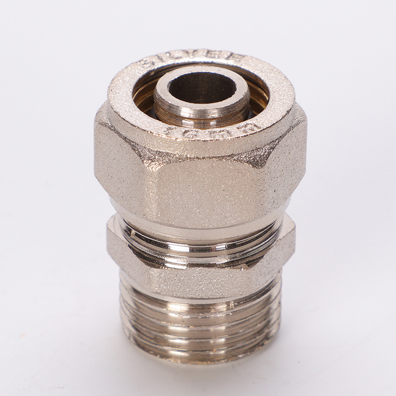 Compression Fittings for Multilayer Pex Pipe with Male Thread