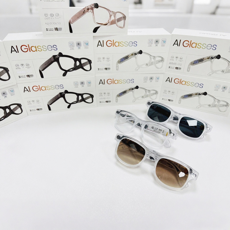 Hot-Selling 8MP HD Camera Smart Ai Glasses for Aimb-G2 Bluetooth Call Voice Assistant Ai Live Translation Voice Video Recording
