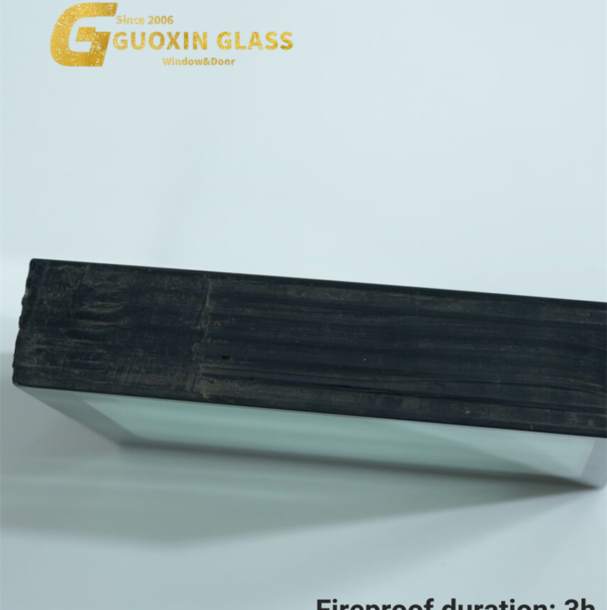 Fireproof Security Glass 3.0h 25mm Heat Insulation Electrophoresis