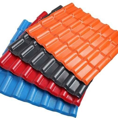 Chinese Economic ASA PVC Plastic Roof Tile for House/Building Materials Corrugated ASA PVC Sheet/Colombia Apvc Spanish Roof Tile