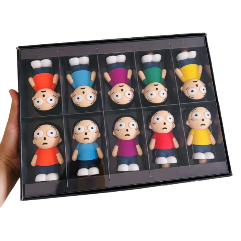 Minions Smoking Water Pipe with Glass Bowl Mixed Color Hookah Silicone Pipe