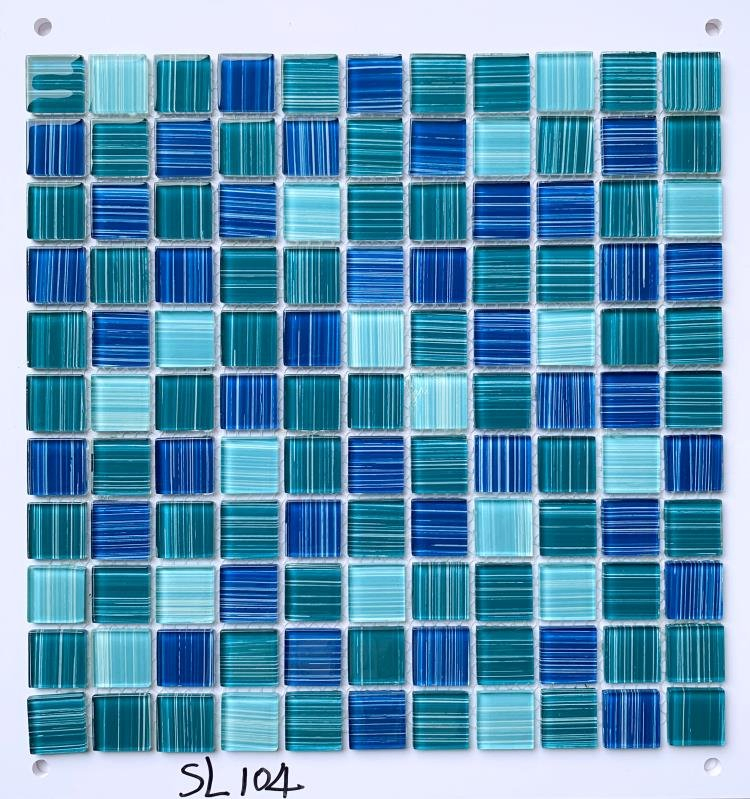 Мозаика для бассейна Vetricolor, стеклянная