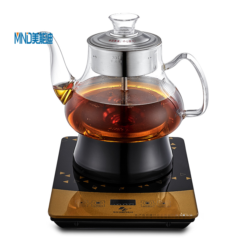 Multi-Function Steam Cooking Type Electric Tea Kettle with Tray