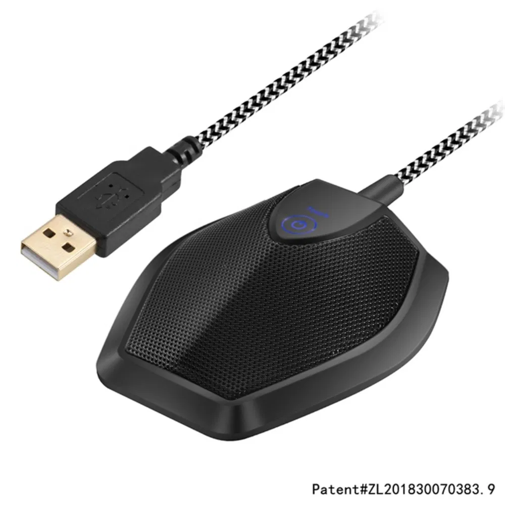 Touch Mute Microphone Built-in Sponge Noise Reduction