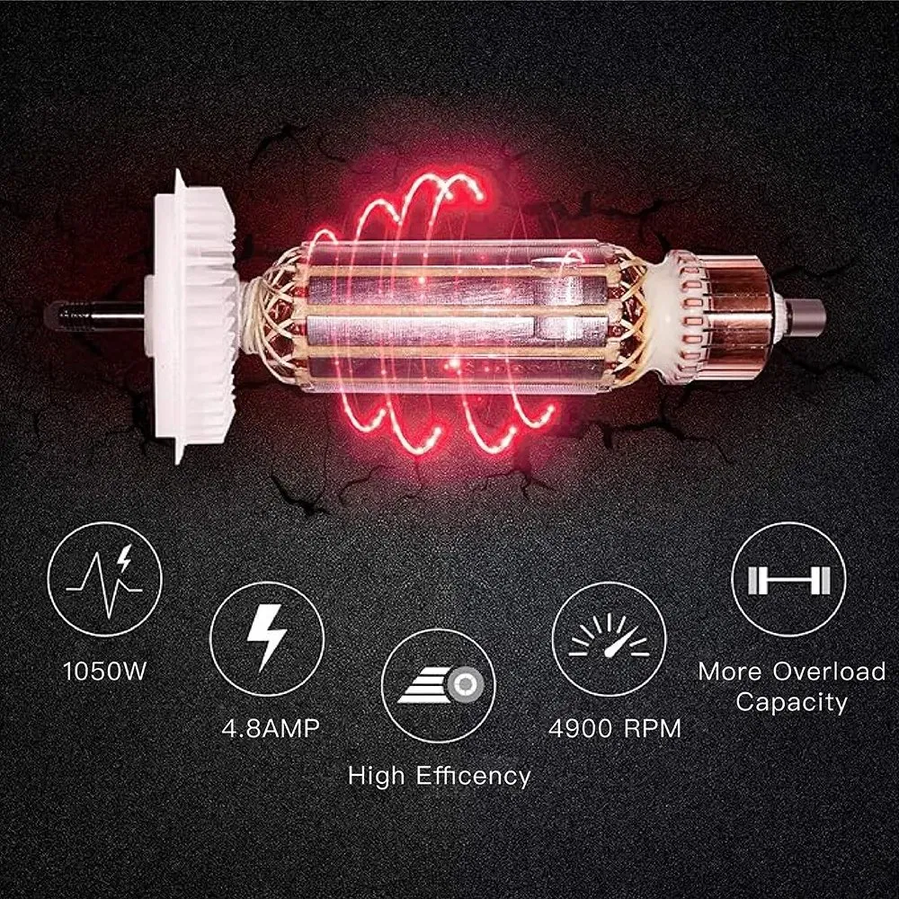 1050W Electric Power Circular Saw with Blade 185mm (5806B)