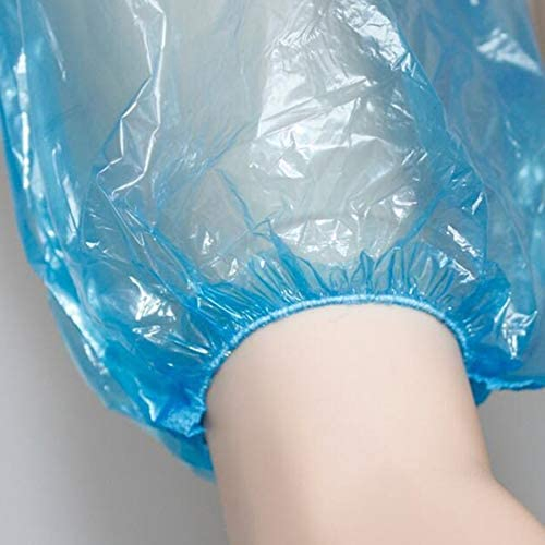 LDPE Blue 2.5g Disposable Waterproof Protective PE Sleeve Cover Plastic Sleeve