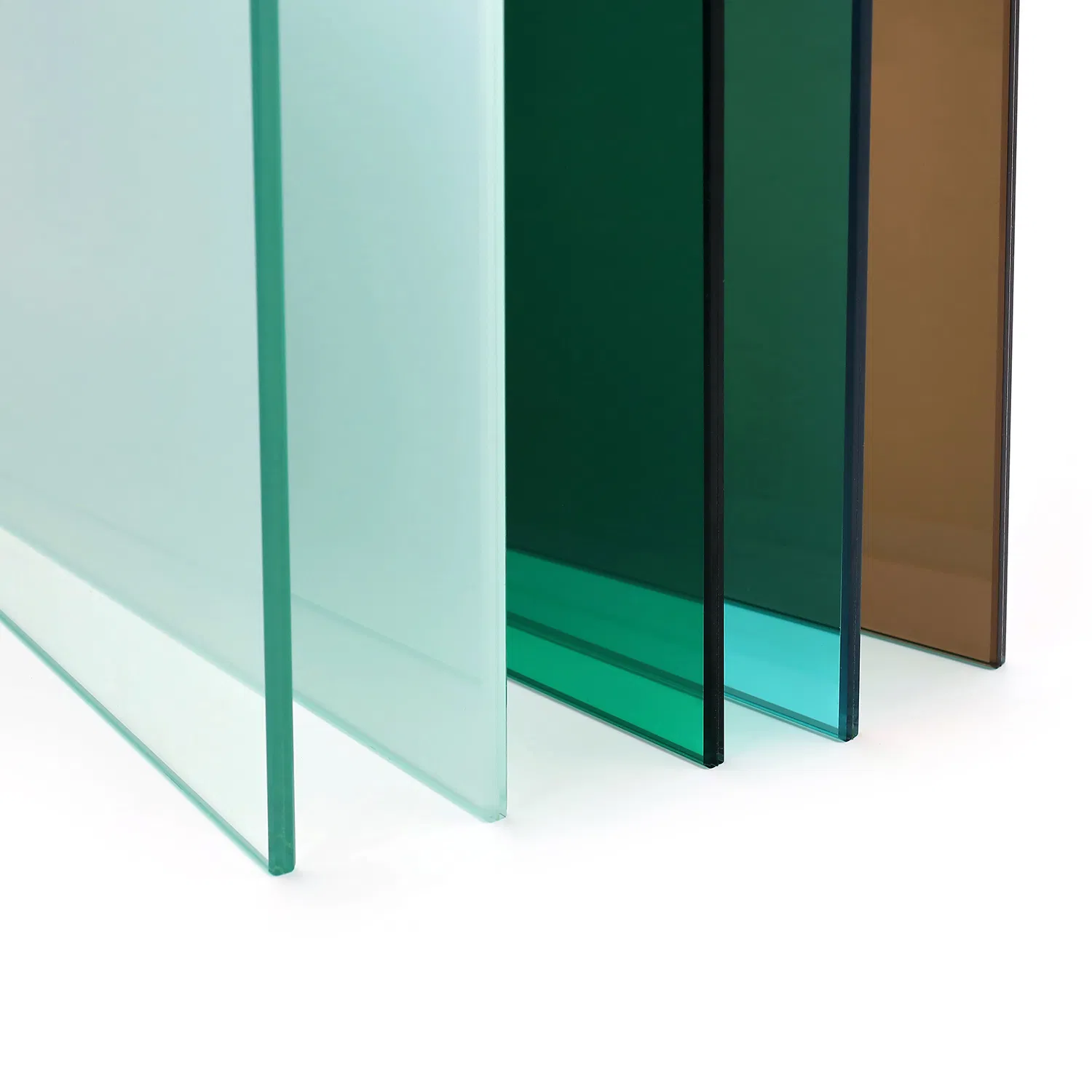 Clear, Bronze, Blue, Green All Colour Louver Glass with Size