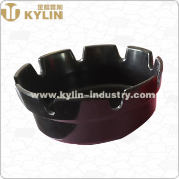 China's New Style Practical Round Blue Plastic Ashtray
