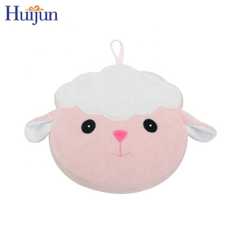 Wholesale High Quality Sheep Shape Soft Baby Pillow Child Seat Cushion Office Chair Seat Cushion Pillow for Back Relief Pad