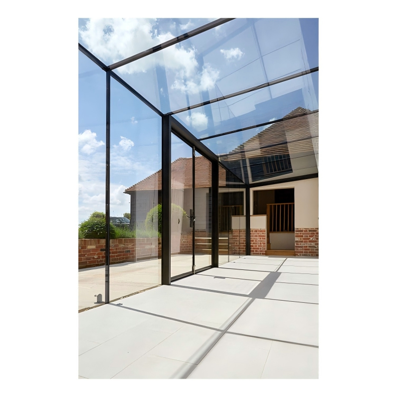 Insulated Glass Garden Sun Room Aluminum Dly House Open Air Veranda Sunroom