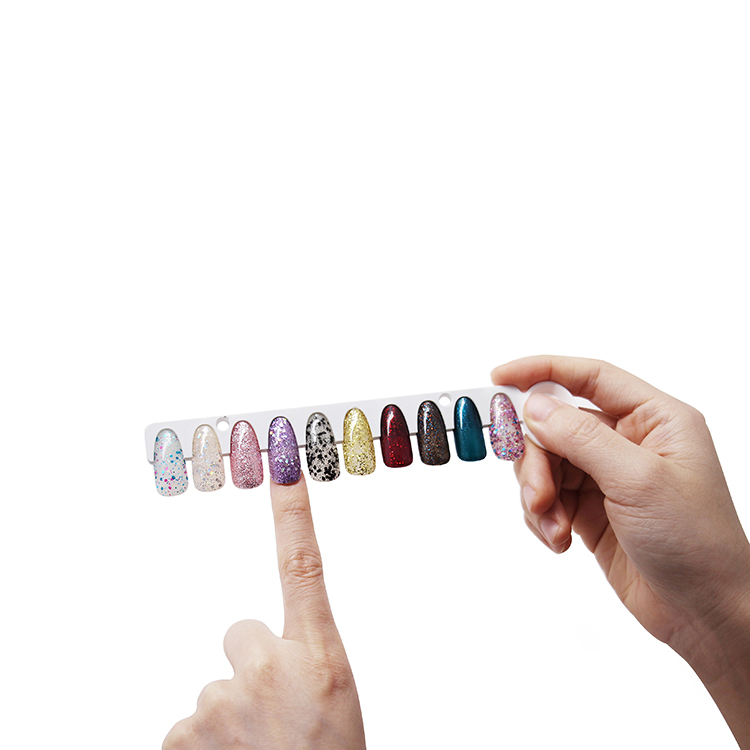 Nail Art Design Nail Card Display Color Chart Book for Nail