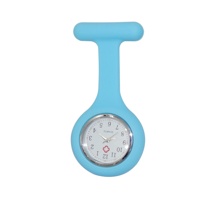 40mm Width New Colorful Silicone Fashion Portable Waterproof Nurse Watch