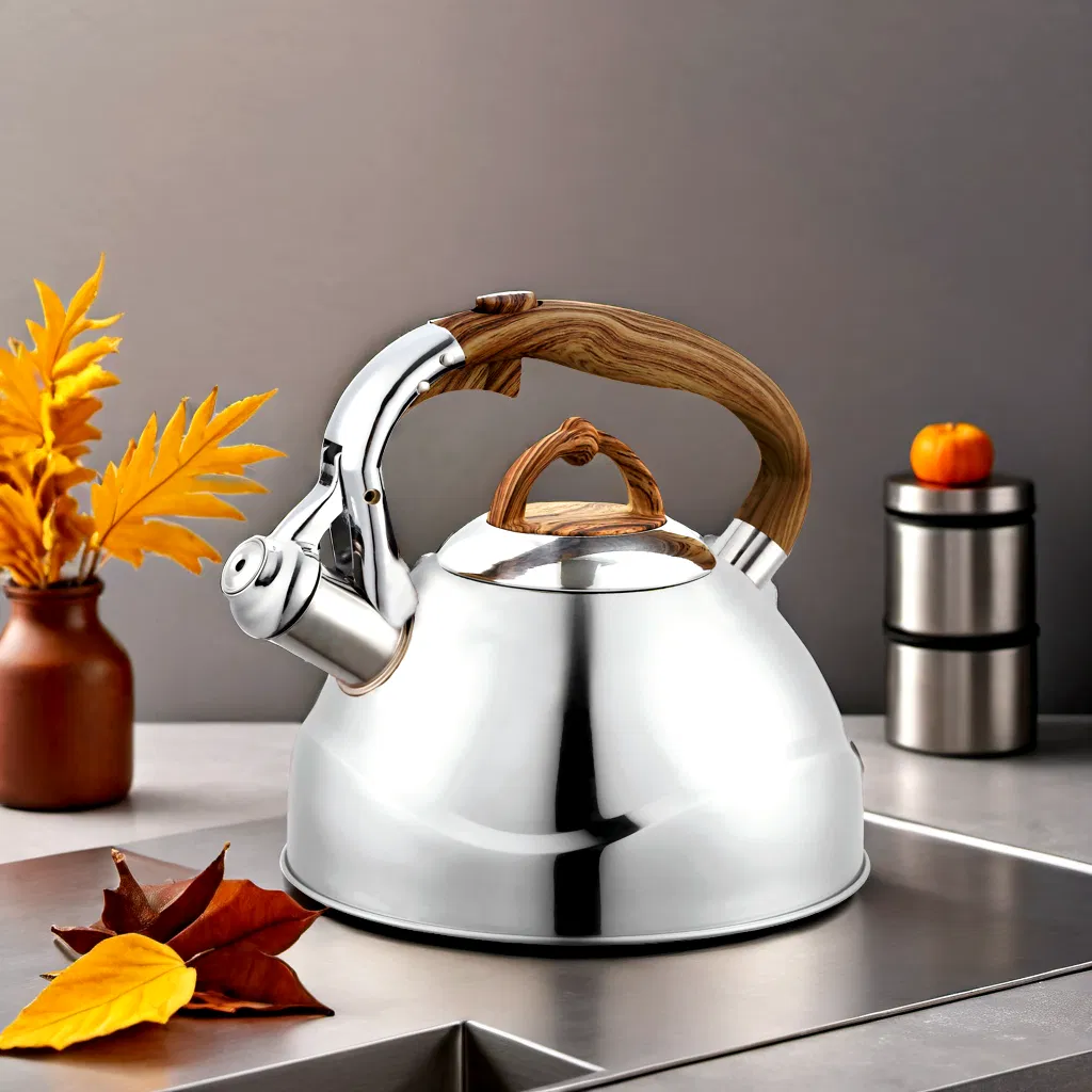 Nordic Style 2.5L Fast Heating Whistling Water Kettle Factory