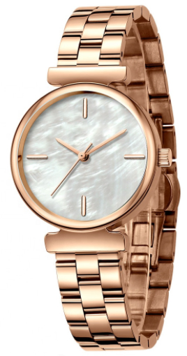 The Newest Erotic Vintage Clasp Metal Gift with Girl Wristwatches