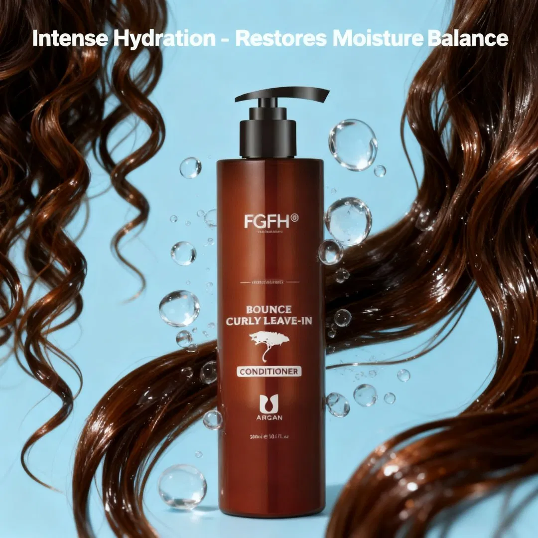 Natural Vegan Herbal Argan Oil Hair Conditioner Liquid Refreshing Anti Frizz Hair