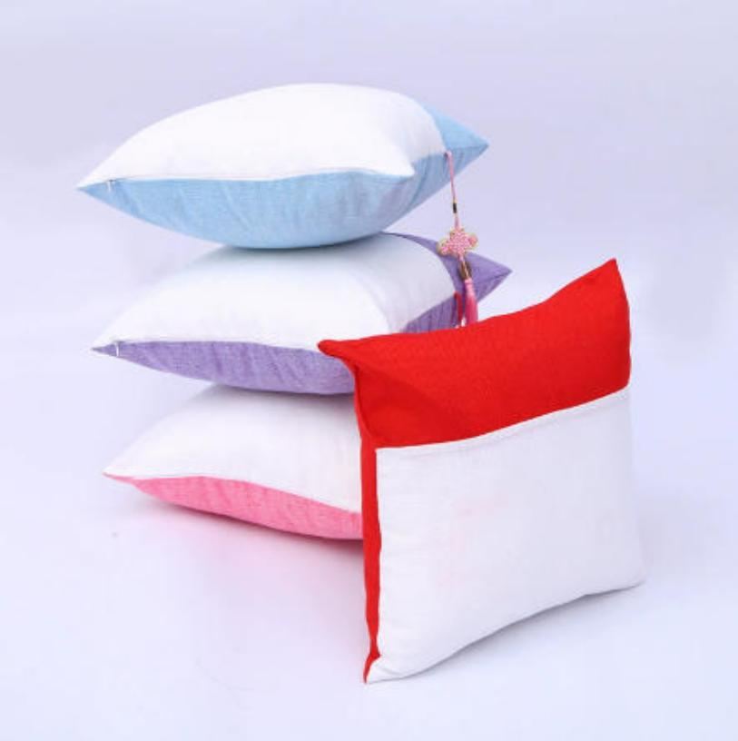 Sublimated Linen Cushion with Pendant, Printable, Tassel and Custom Logo