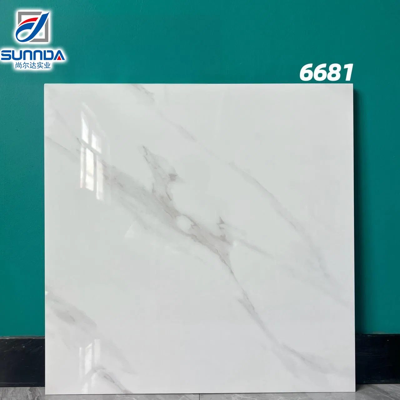 Building Materials Glossy Finished Marble Glazed Polished Porcelain Tiles