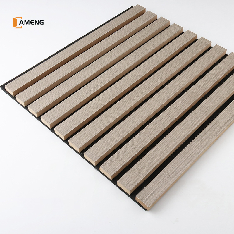 Contemporary Style Decorative Acoustic Panels Sound Absorbing Soundproof Wood Wall Panel