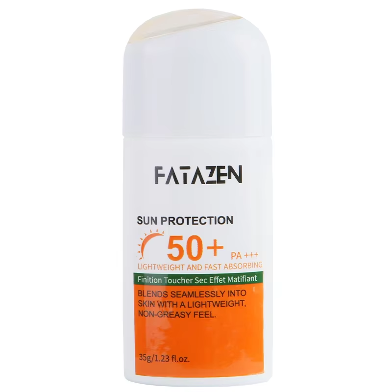 Private Label Vegan Sunscreen Cream Spray Water Resistant SPF 50+ UVA/UVB/UV Ray Spectrum Protection Green Tea for Long-Lasting