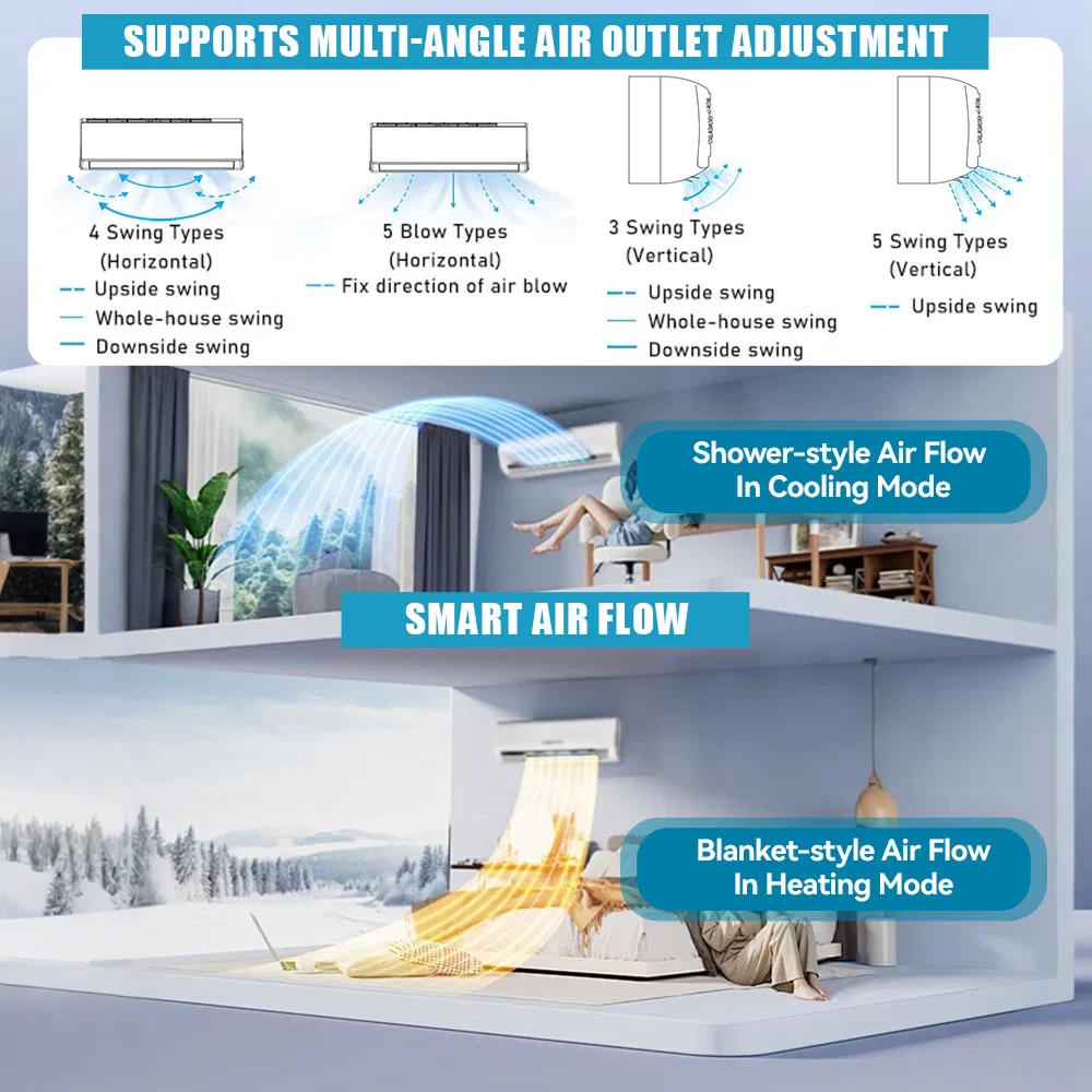 Split Inverter Air conditioner R410A 12000 BTU