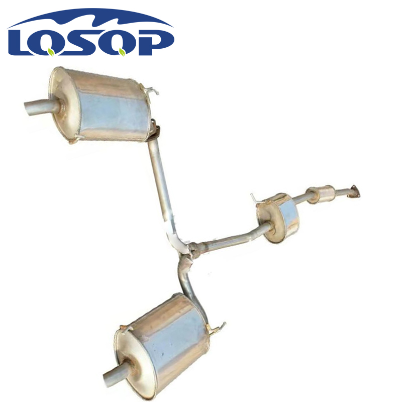 Глушитель выхлопной системы 409 нержавеющая сталь для Honda Accord 6-7 поколения