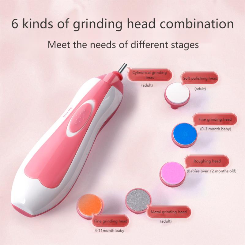 OEM Automatic Electric Nail Cutter Baby Nail Trimmer Grinder Nail Clipper for Kids Baby