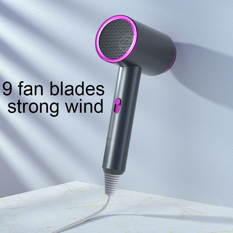 High-Speed Portable Hair Dryer with Negative Ion Technology