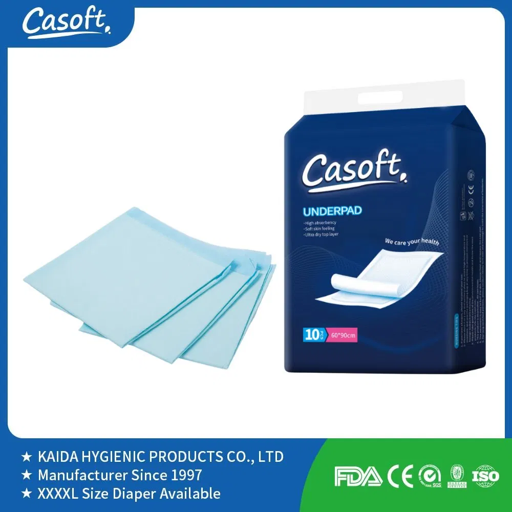 Casoft Disposable Underpad Incontinence Surgical Nonwoven Absorbent Adult Bed Pad Medical Hospital M X L Disposable Underpad Philippines Russia Korea Us China