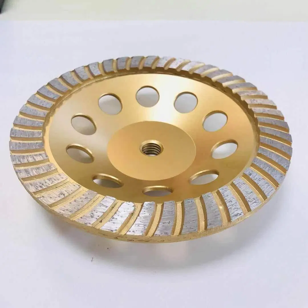 7inch Diamond Abrasive Tool Turbo Grinding Cup Wheel for Concrete