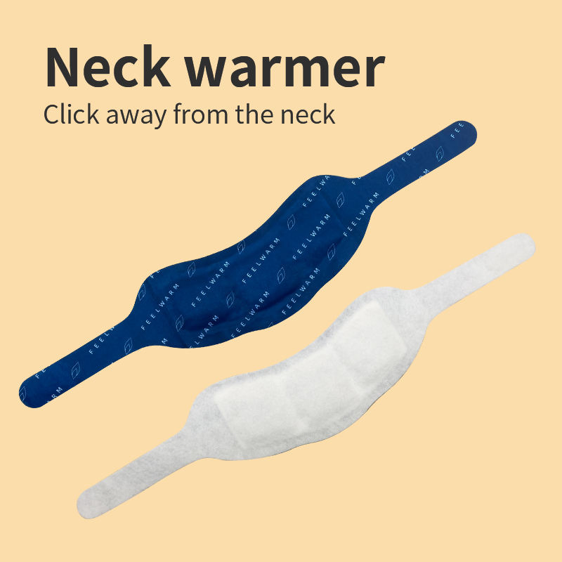 Disposable Relieve Neck Shoulder Pain Heating Patch OEM Heat Warm Self-Heating Neck Patch