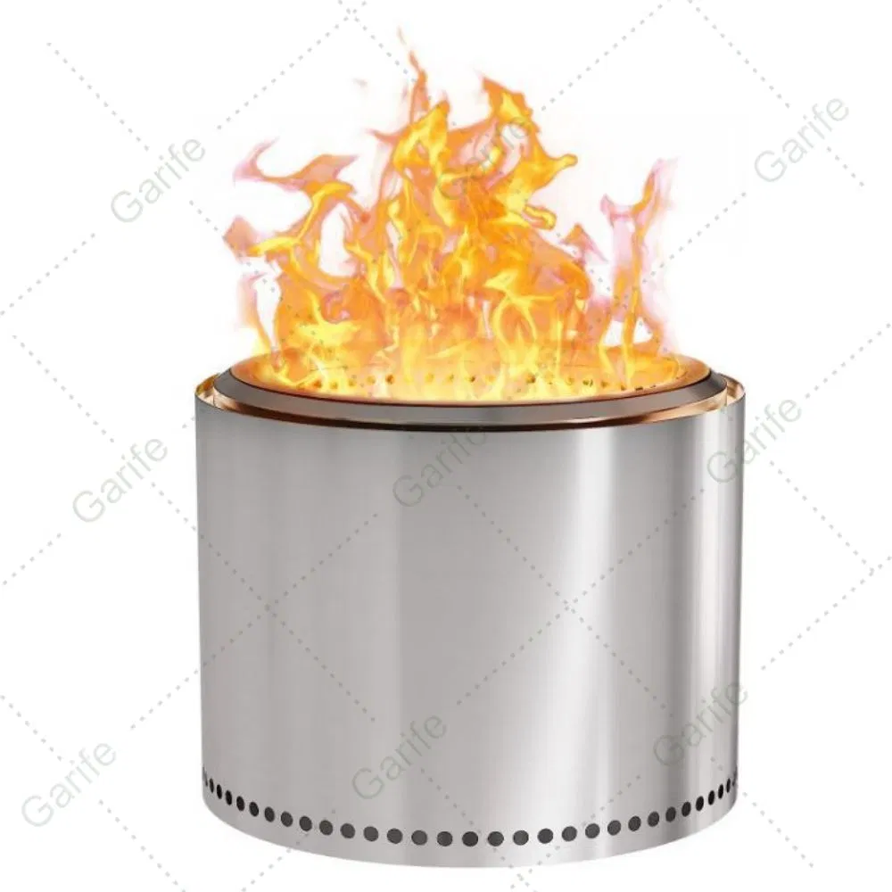 Outdoor Stainless Steel Portable Desktop Fire Pit Smokeless BBQ Grill for Enjoy Life