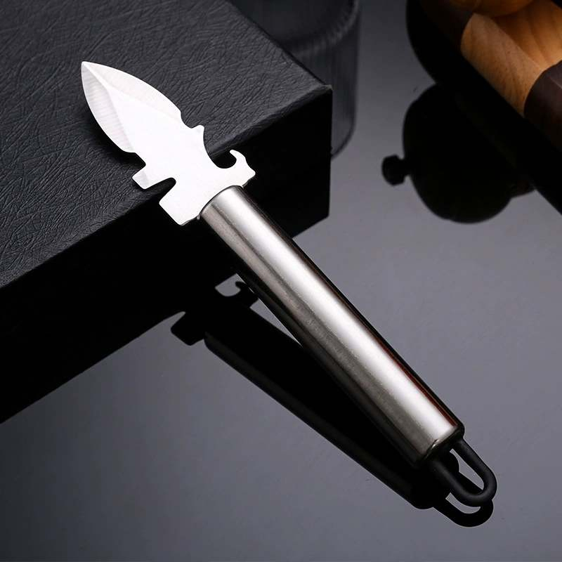 Stainless Steel Kitchen Knife Multi Functional Oyster Knife Professional Pry Tools