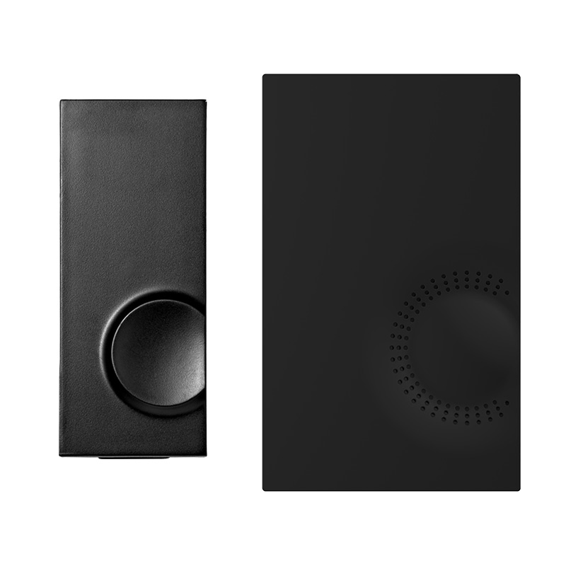 White Touch Button 200m Long Range Wireless Doorbell