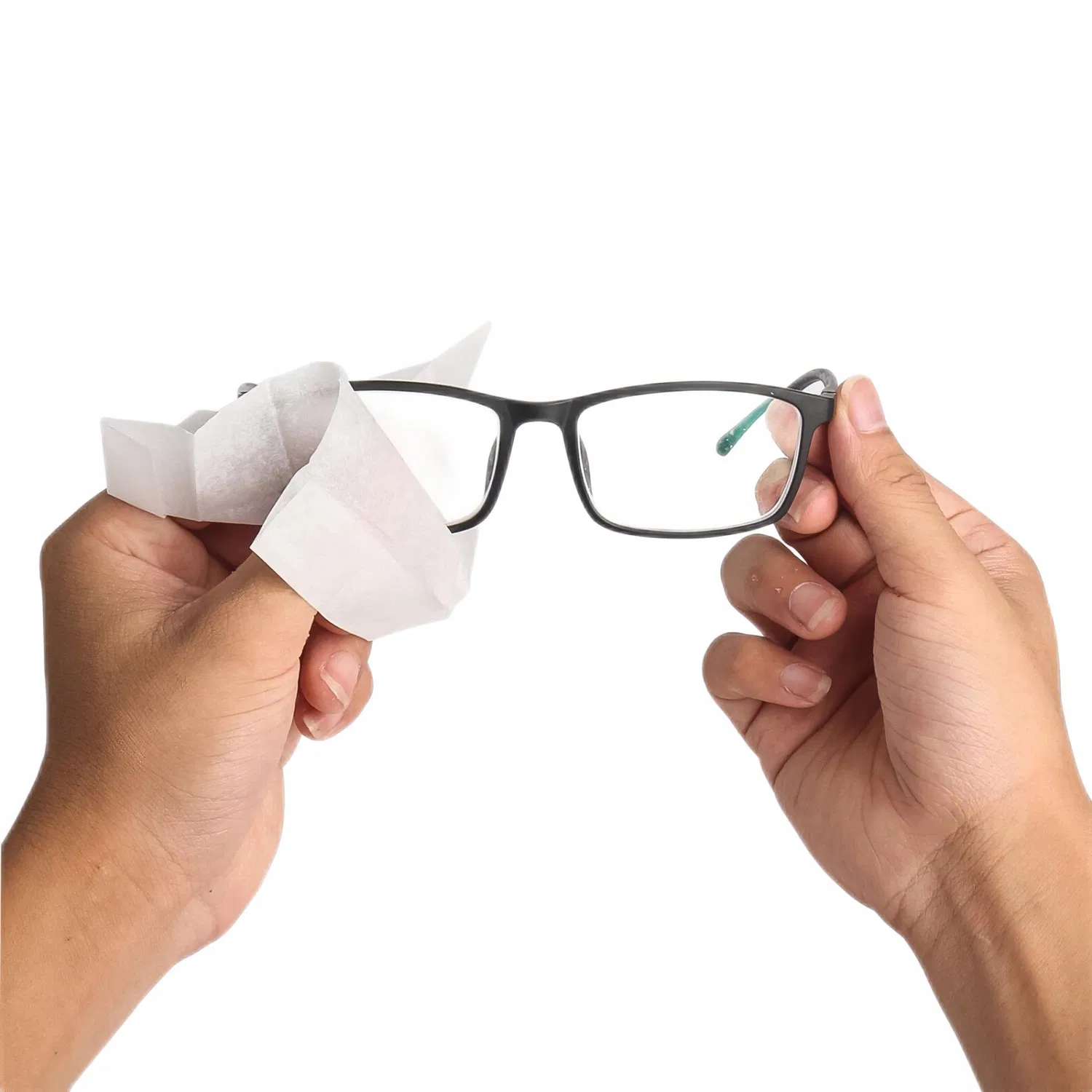China Manufacturer Glasses Lens Cleaning Wet Wipes