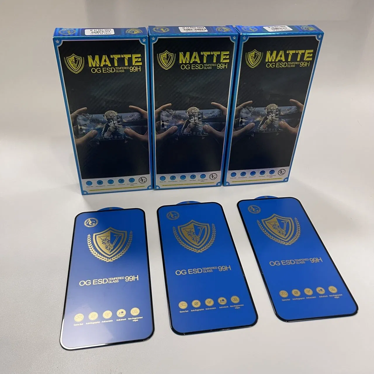 Защитное стекло для iPhone 16, 15, 14, 13, 12, 11, X